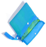 Beach Solid Color High Density Oxford Fabric Mesh Tote Bag