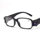 Multi Strength Reading LED Spectacle Diopter Magnify Light up Glasses