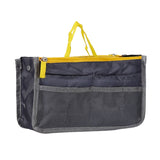 Women Organizer Insert Nylon Travel Handbag Large Cosmetic Tote Pouch