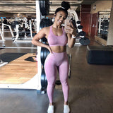 Sexcer High Waist Seamless Push UpFitness Pant Women Fitness Pants Seamless Leggings