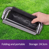 25*22.5*27cm Outdoor Aluminum Folding Small Fishing Stool Chair Portable Tool