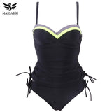 Nakiaeoi Women Attractive Style Swimsuit Push Up Plus Sizes