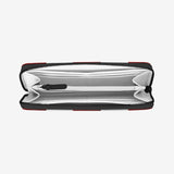 Red White Stripes Unisex Premium PU Leather Wallet
