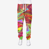 Neon Graffiti Men's Joggers Sweatpants