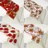 Christmas Mat Flag Home Party Decorative Tapestry Table Runners