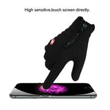 Touch Screen Windproof Sport Unisex Fleece Thermal Warm Anti-slip Cycling Gloves