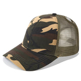 Glitter Ponytail Baseball Snapback Mesh Cap Messy Bun Adjustable Hat