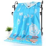 LDAJMW Cotton Gauze Adult Cartoon Bath Beach Textile Large Thick Towel