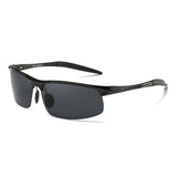 Aluminum Magnesium Alloy Frame Polarized Lens Men Eyewear Sunglasses