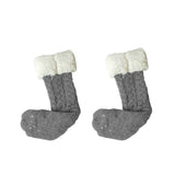 Women 1 Pair Huggle Slipper Thicken Thermal Wool Cashmere Snow Socks