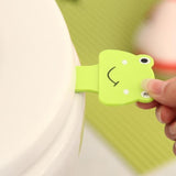 Lifter Avoid Touching Toilet Seat Handle Sticker Bathroom Lid
