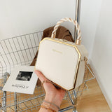 Women's Mini Shoulder Cosmetic Hard Shell Stereotyped Bag