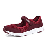 Women Fashion Sneakers Mesh Breathable Trainers Basket No Lace Shoes
