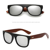 Bamboo Wooden Arms UV400 Unisex Driver Goggles Eyewear Shades Sunglasses