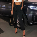 Women High Waist Harem Pants Streetwear Stretch Jeans