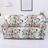 Flower Slipcover Tightly All-inclusive Wrap 1 to 4 Seats Elasticity 1pc Sofa Cover