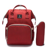 Diaper USB Large Capacity Nappy Waterproof Travel Backpack Baby Care Stroller Handbag
