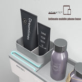 Magnetic Adsorption Wall Mount Cleanser Holder Storage Rack Bathroom Accessories Set
