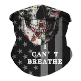 I Can't Breathe Unisex Seamless Magic Bandana Turban Scarf