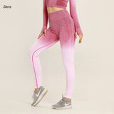 Sens Womens Yoga Gym Leggings Sportswear Long Sleeve Top Clothing Fitness