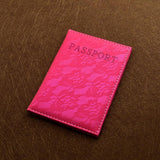 Women Passport Cover World Universal Travel Ticket Case Pouch