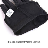Touch Screen Windproof Sport Unisex Fleece Thermal Warm Anti-slip Cycling Gloves