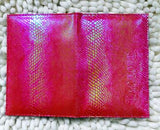 Women Passport Cover World Universal Travel Ticket Case Pouch