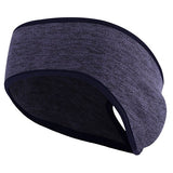 Sport Wide Unisex Ponytail Headband Warm Ear Cover Outdoor Fleece Sweat Scarf