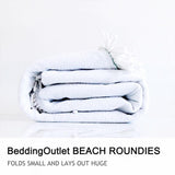 Round Beach Towel Microfiber Bath Toalla Tassel Tapestry Serviette De Plage