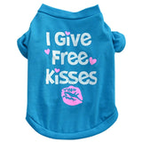Lovely Pet Dog Puppy Clothes Cute Cotton Short Sleeve T-Shirt Apparel