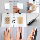 Mobile Phone Metal Finger Ring Holder Cute Lemon Fruits Stand Support