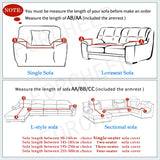 Flower Slipcover Tightly All-inclusive Wrap 1 to 4 Seats Elasticity 1pc Sofa Cover