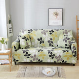 Flower Slipcover Tightly All-inclusive Wrap 1 to 4 Seats Elasticity 1pc Sofa Cover