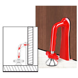 Portable Closer Jammer Lockdown Lock-Security Device Travel Hotel Door