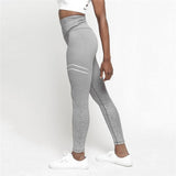 Women Point Graffiti Print High Waist Leggings