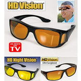 HD Vision Over Wrap Arounds Night Driving UV400 Protective Eyewear