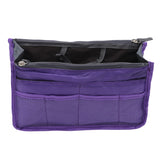 Women Organizer Insert Nylon Travel Handbag Large Cosmetic Tote Pouch