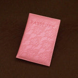 Women Passport Cover World Universal Travel Ticket Case Pouch