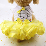 Pet Clothes Tutu Puppy Princess Small to Medium Dogs Pet Apparel Dress