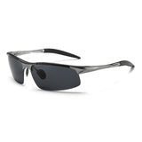 Aluminum Magnesium Alloy Frame Polarized Lens Men Eyewear Sunglasses