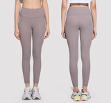 No Embarrassment Line Tight-Fitting Nine-Point Yoga Wear High-Waist Hip Pocket Quick-Drying Sweatpants
