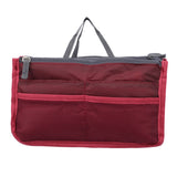 Women Organizer Insert Nylon Travel Handbag Large Cosmetic Tote Pouch