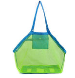Beach Solid Color High Density Oxford Fabric Mesh Tote Bag