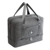 July's Song Waterproof Multifunctional Dry Wet Separation Soft Travel Duffle Bag