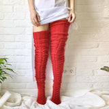 Women Anime Cartoon Knitting Lolita Cosplay Loose JK Woolen Stockings