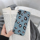 Colorful Leopard Print iPhone XS Max XR X 6 6s 7 8 plus Back Cover Luxury Soft Cases Capa