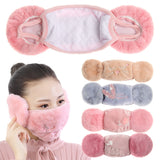 Cartoon Cute Earmuffs Cap Thicken Plush Keep Warm Earflap