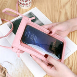 Women's Crossbody PU Leather Wallet Retro Buckle Soft Shoulder Bag