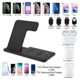 Fast Wireless iPhone Apple Watch 4 in 1 Foldable Charging Dock Station