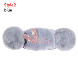 Cartoon Cute Earmuffs Cap Thicken Plush Keep Warm Earflap